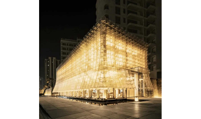 商丘金沙金明书院售楼部亮化