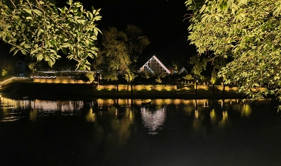 济源大沟河乡村旅游灯光景观